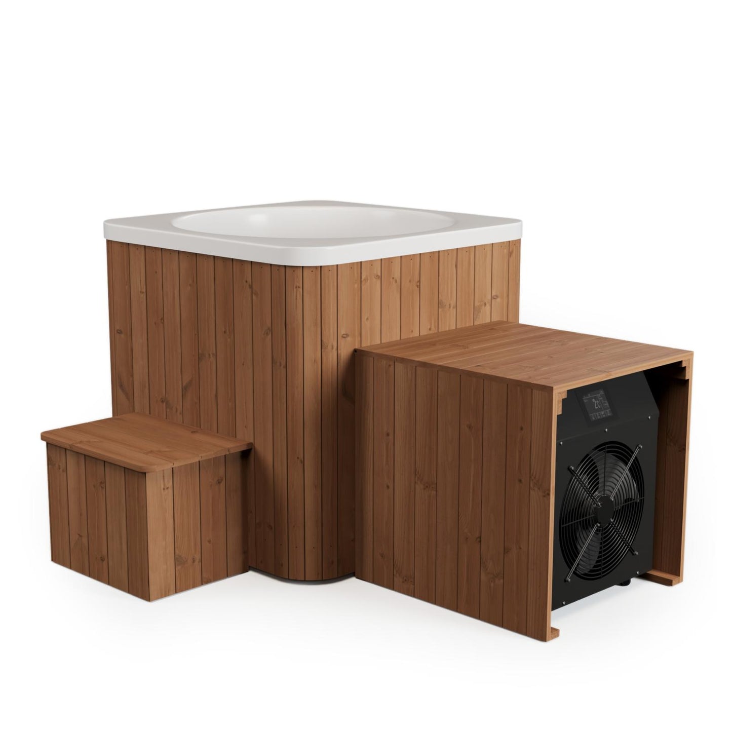 Artic Tub with Chiller- White/Grey
