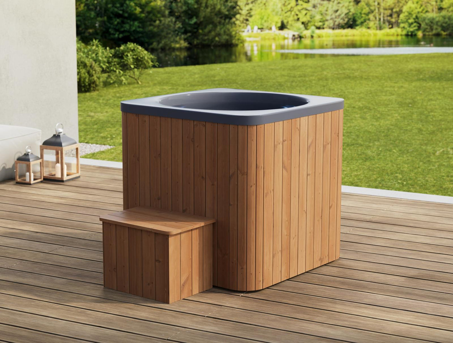 Artic Tub - White/Grey
