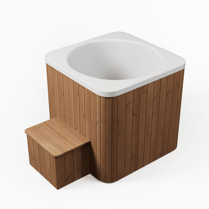 Artic Tub - White/Grey